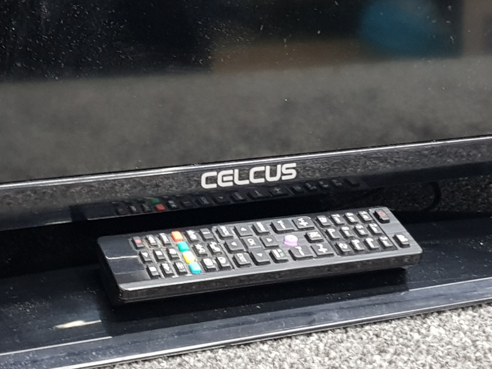 Celcus 40" TV with lead & remote control - Image 2 of 2