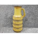 Large west germany vase with handle, 429-45, in good condition, 46cms