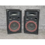 2 x Skytec 1000w speakers