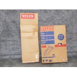 A Velux skylight and fittings, boxed and unopened.