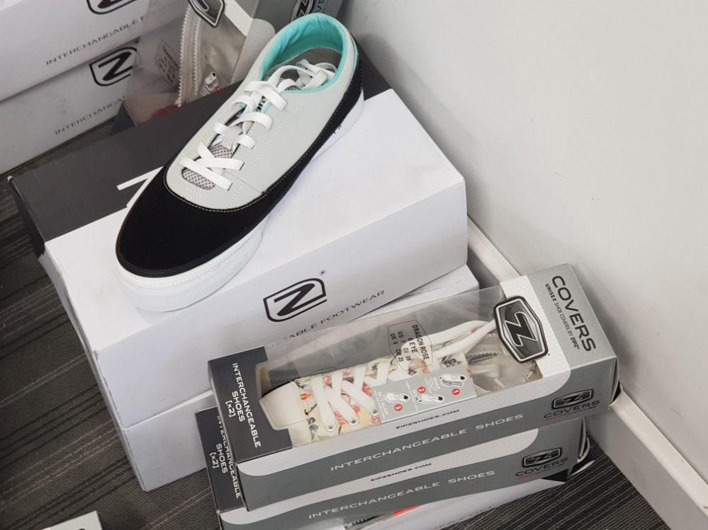 Zipz brand new trainers x20 different designs all in original boxes, sizes range from Uk 3-11 - Image 3 of 3