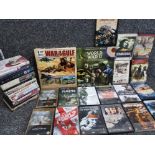 Collection of DVDs mainly war related including 2 box sets, also includes a selection of royal