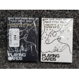 Theory II issued USA brand new and unopened artist Shantell Martin playing cards.