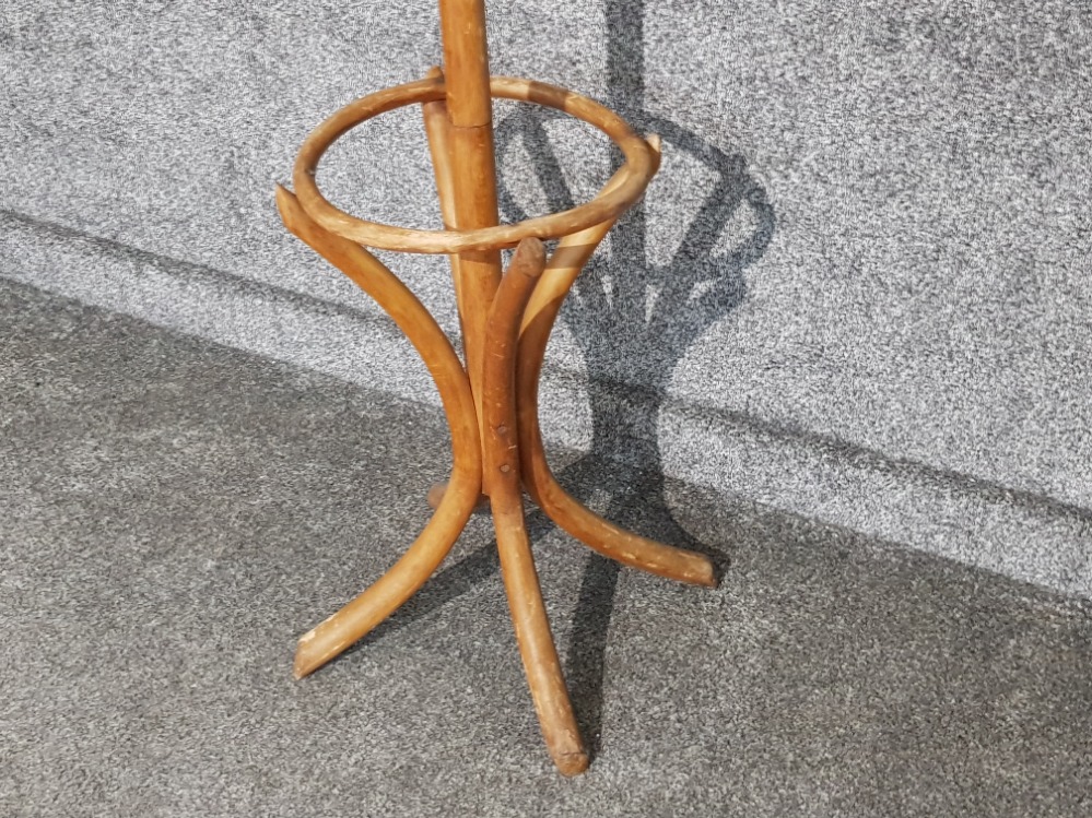 A bentwood coat and hat stand. - Image 2 of 2