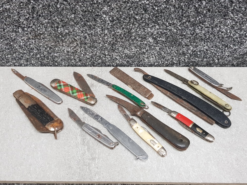 Various Pocket knives (10+)