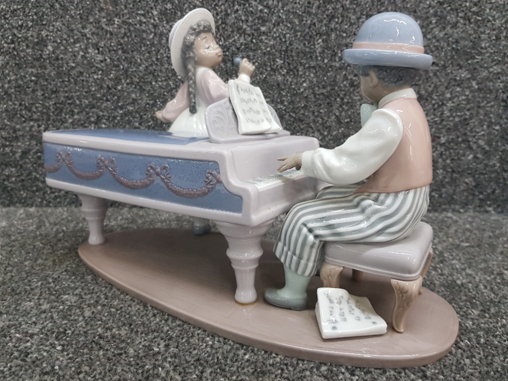 Lladro 5930 "Jazz Duo" in good condition - Image 3 of 4