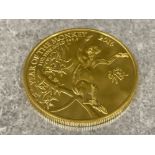 24ct (0.999) fine gold Troy ounce coin. £100 year of the Monkey 2016 lunar collection. 31.2g