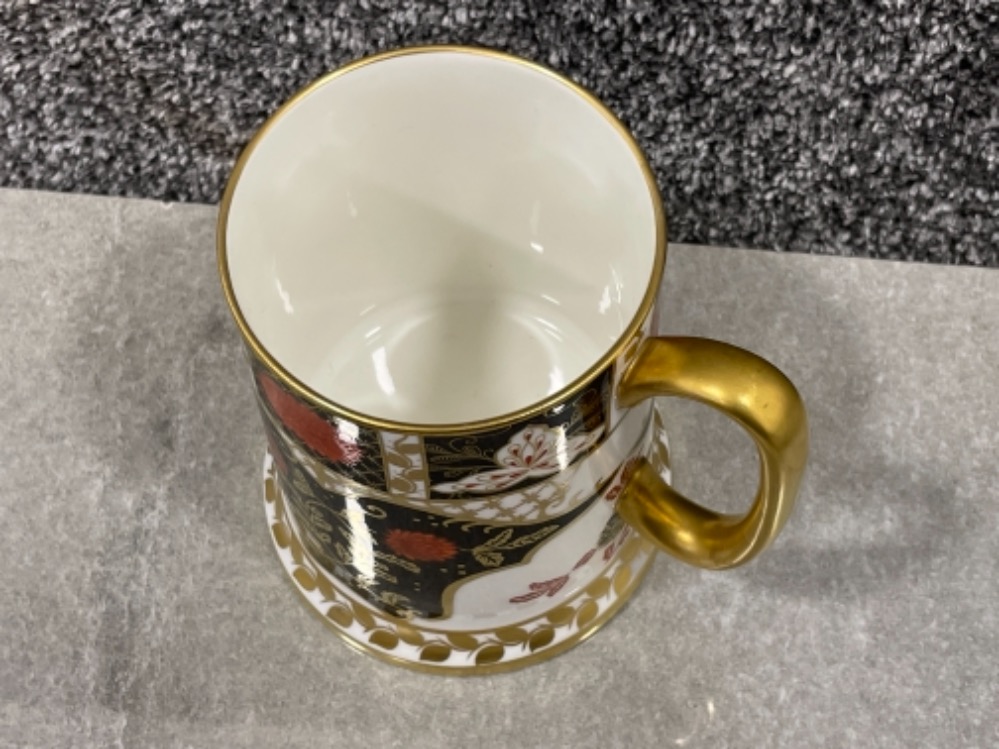 Royal Crown Derby Abbeydale Imari patterned Tankard. (12.5cms) in good condition - Image 2 of 4