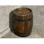 Vintage whisky barrel