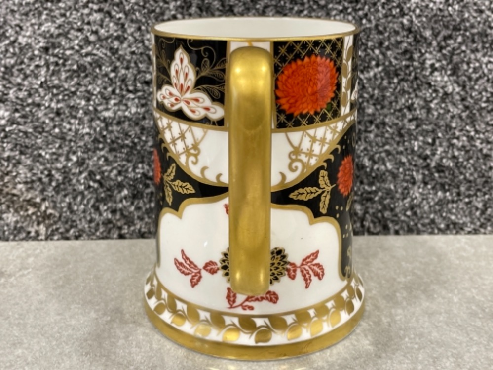 Royal Crown Derby Abbeydale Imari patterned Tankard. (12.5cms) in good condition - Image 3 of 4