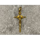 18ct gold Crucifix (4.1g)