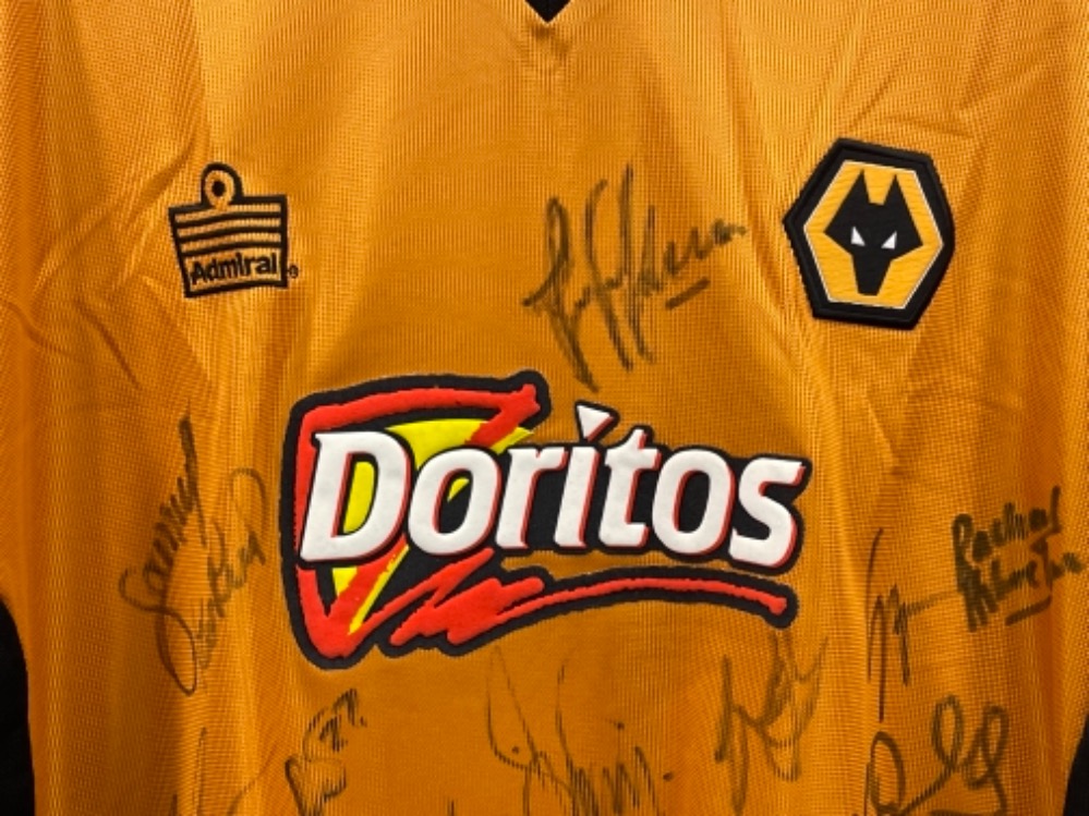 Original signed Wolves football team 2004-2005 with Authenticity - Image 2 of 4