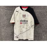 Signed team Fulham FC 2004-2005 shirt
