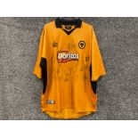 Original signed Wolves football team 2004-2005 with Authenticity