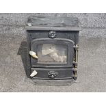 Heavy Cast iron solid fuel fire