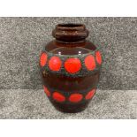 West Germany large vase (42cms)