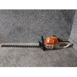 A Stihl petrol hedge trimmer HS 45.