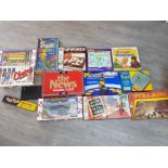 14 boxed vintage games including Sky travelers, Pyramids, Magic robot etc