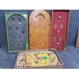 4 vintage bagatelle games