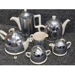 6 piece vintage tea service, celtic Beehive plated