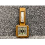 Barometer, Brass kettle on stand and brass water jug