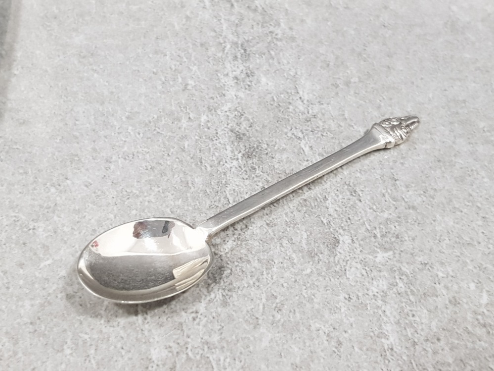 A set of 6 silver spoons in original case 38.6g - Image 3 of 4