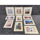 Vivienne Ann Dykes signed prints unopened of local interests
