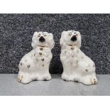 A pair of beswick dogs 1378-6 14cm