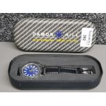 A gents Damon Hill sport wristwatch in original case.