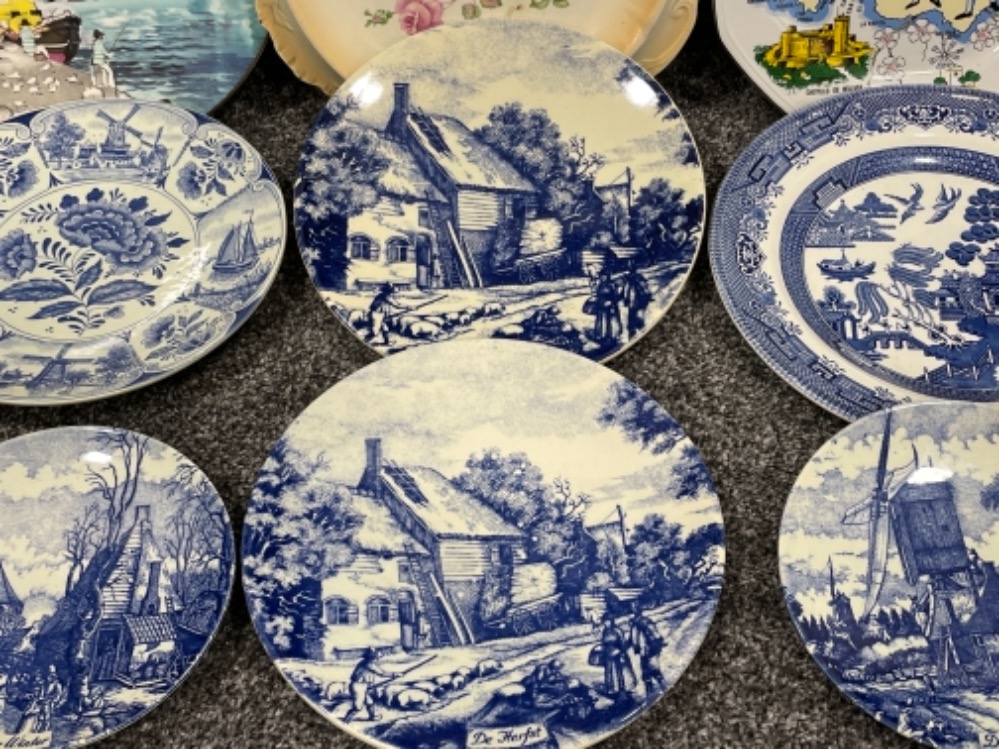 Delfts Blauw plates x6 and 3 others - Image 2 of 3