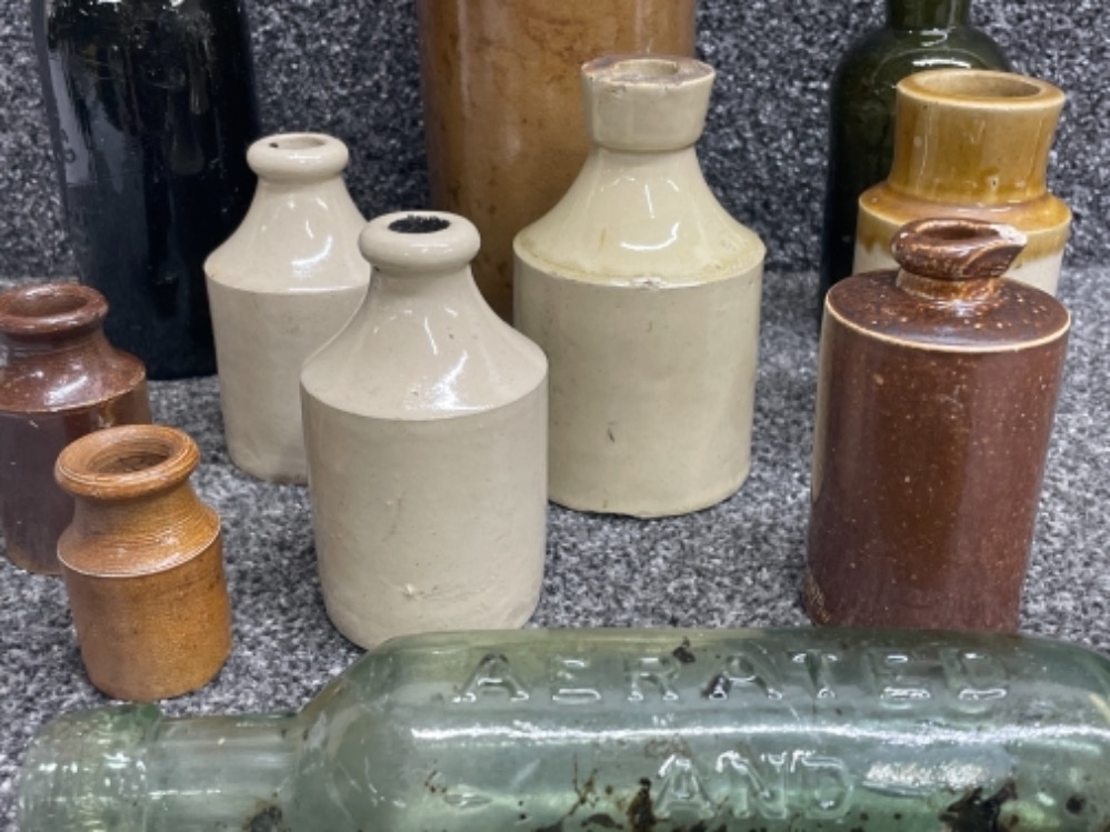 Mixed vintage bottles including Doulton Lambeth - Image 2 of 3