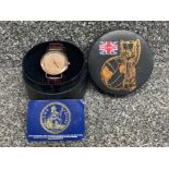 England 1966 winners penny watch in original box and card