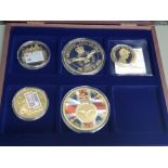 Commemorative coins to include 100th anniversary of the RAF, Princess Diana etc, in case.