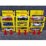 8 boxed collectors model sportscars by shell also includes 1 maistro car
