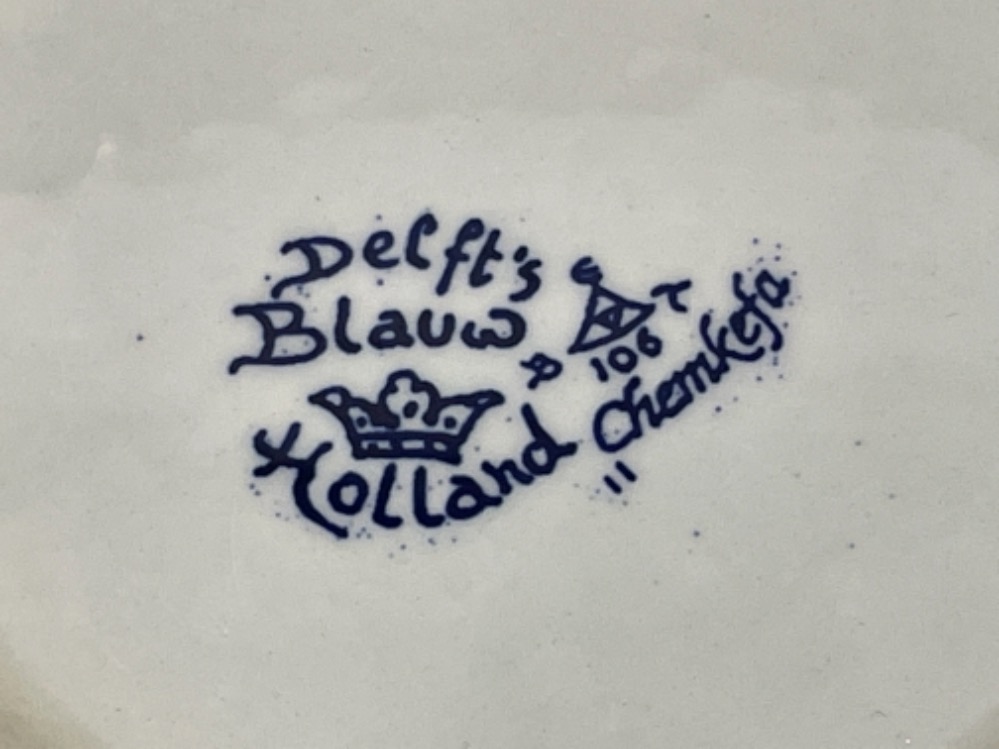 Delfts Blauw plates x6 and 3 others - Image 3 of 3