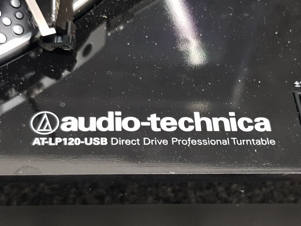 An Audio Technica direct drive professional turntable AT-LP120-USB. - Image 3 of 3