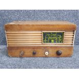 Vintage Allander Radio in wooden case
