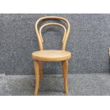 Small vintage bentwood chair