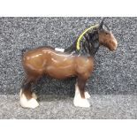 A Beswick bay shire horse.