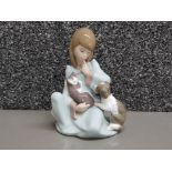 Lladro figure 5640 Cat nap, Excellent condition