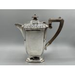 Sterling silver teapot with black handle (23oz) (Not apart of the estate)