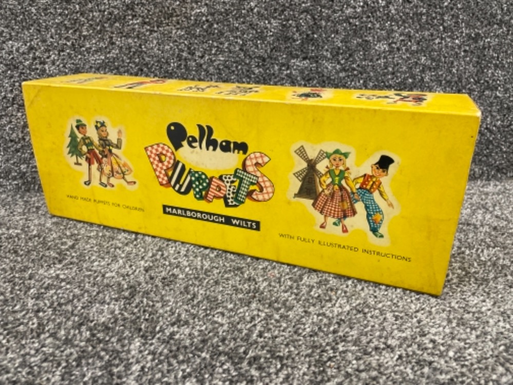 Vintage Pelham puppets Pinocchio in original box