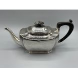 Sterling silver teapot (15oz) (Not apart of the estate)
