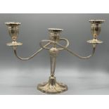 Sterling silver candelabra (Not apart of the estate)
