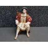 Limited edition wedgwood figure, Henry VIII