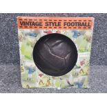 Vintage style football in original box of issue