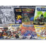 Warhammer 40K rule, Armies & epic firepower books, 10 in total