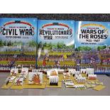 Wargame by Peter Dennis, 3 army books (photocopy your own army) includes.the American Civil war,