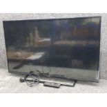 Panasonic 42 inch TV with lead & remote