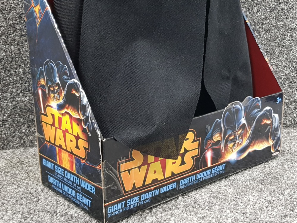 Giant size 31 inch Star Wars Darth Vader figure in original packaging - Image 3 of 3